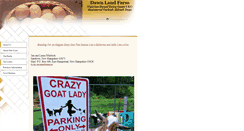 Desktop Screenshot of dawnlandfarm.com